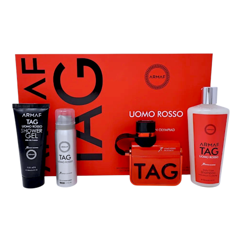 Armaf Tag Uomo Rosso Set 4pcs